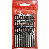 Сверло по металлу Derzhi, HSS, 6x57x93 мм (1 шт.)  картинка